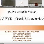 Greek 5G EVE Demo Webinar 2020