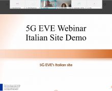 Italian 5G EVE Site Webinar